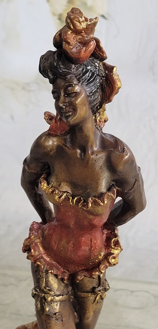 Flamingo Dancer Bronze Sculpture - 9