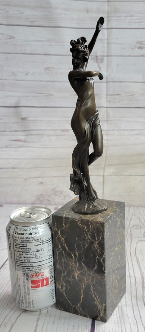 Nude Dancer Bronze Figure - 2