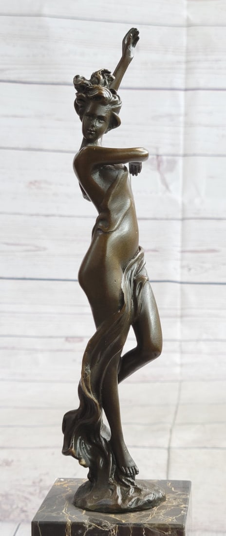 Nude Dancer Bronze Figure - 5
