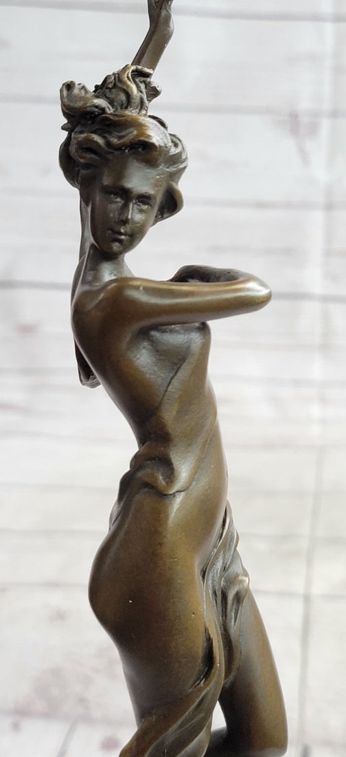 Nude Dancer Bronze Figure - 6