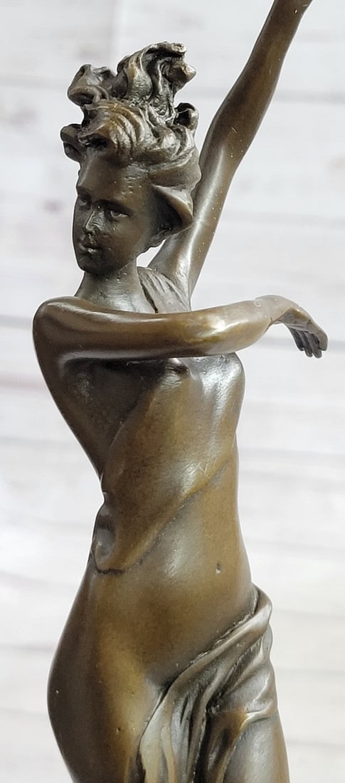 Nude Dancer Bronze Figure - 7