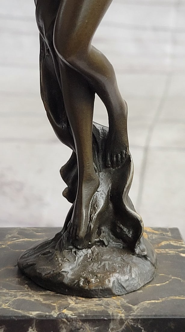 Nude Dancer Bronze Figure - 9