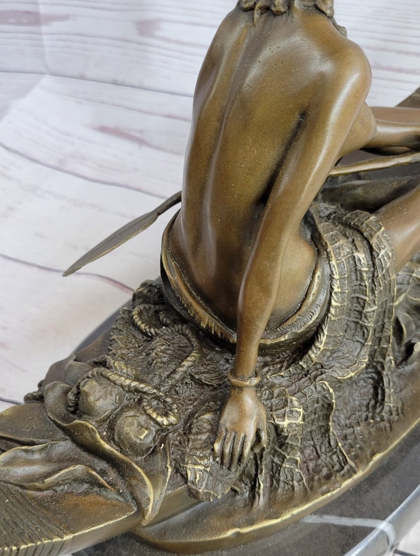 Warrior Bronze Statue - 9