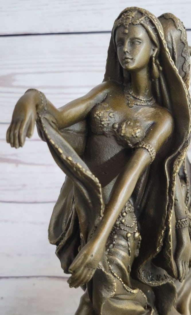Twin Dancer Bronze Sculpture - 7