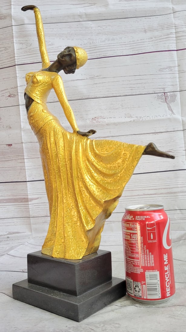 Dancer Bronze Sculpture - 2