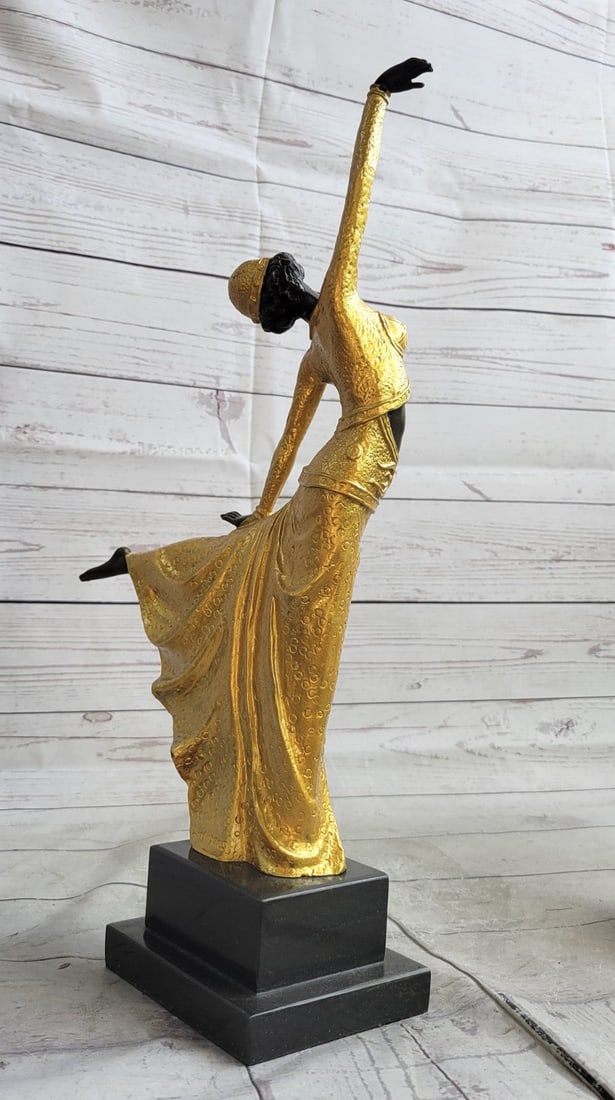 Dancer Bronze Sculpture - 4
