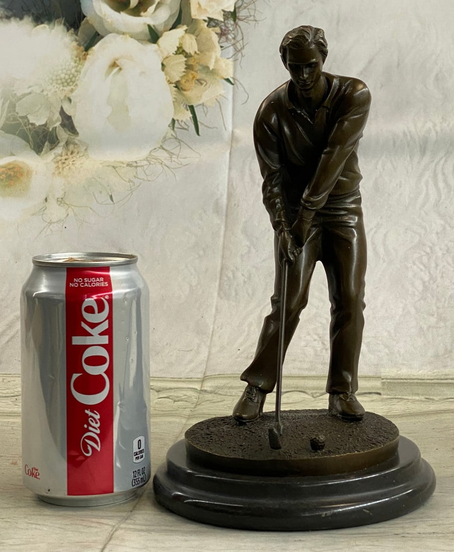 Golfer Bronze Statue - 2