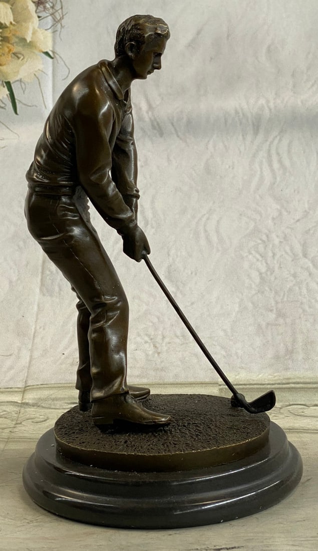 Golfer Bronze Statue - 5