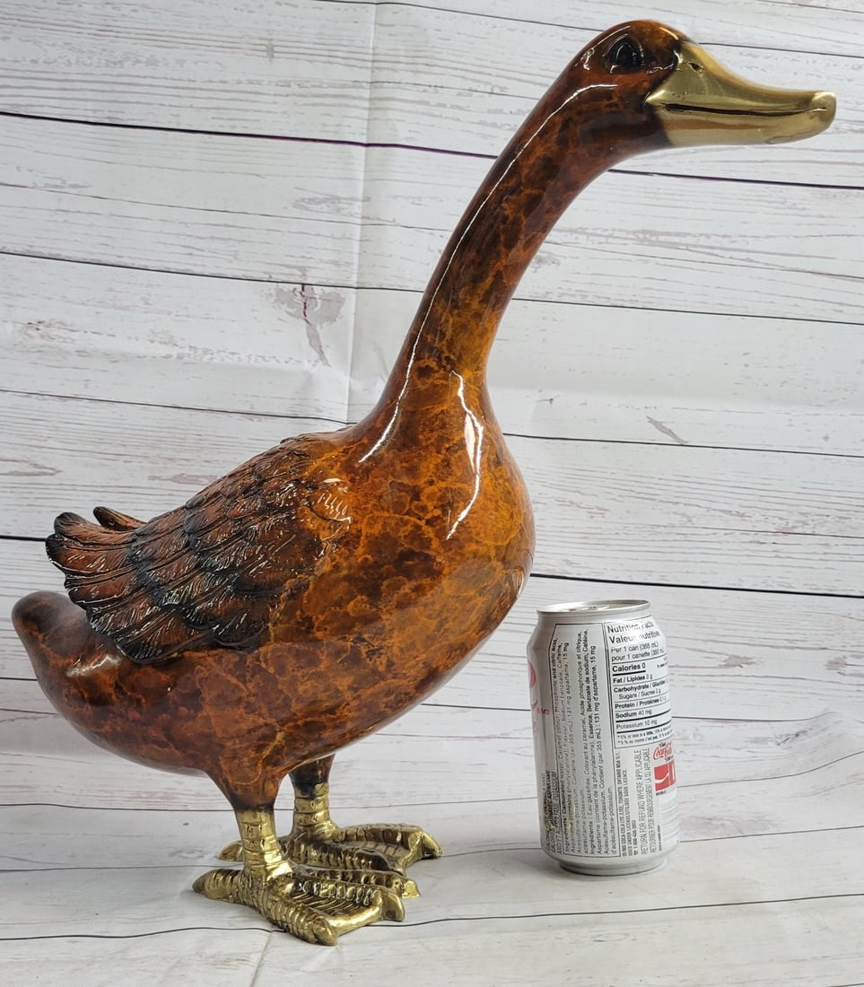 Duck Bronze Statue - 2