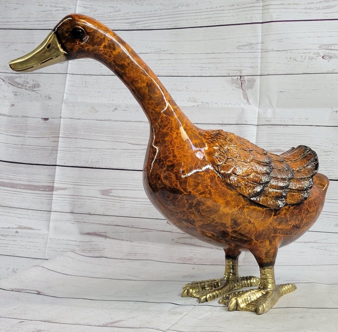 Duck Bronze Statue - 3