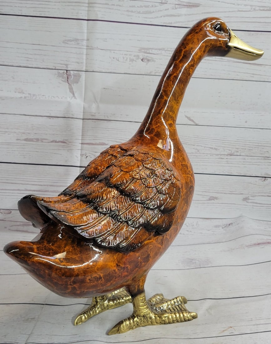 Duck Bronze Statue - 5