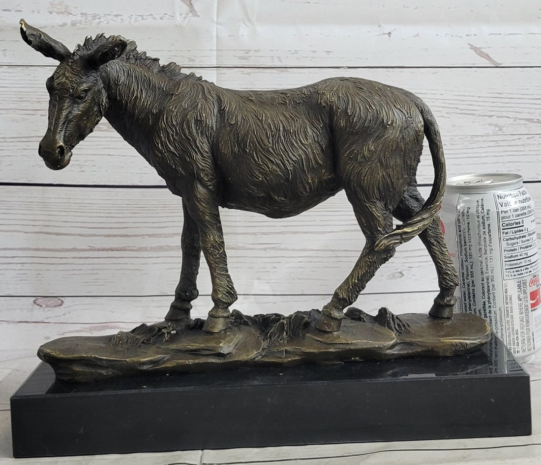Donkey Bronze Sculpture - 2