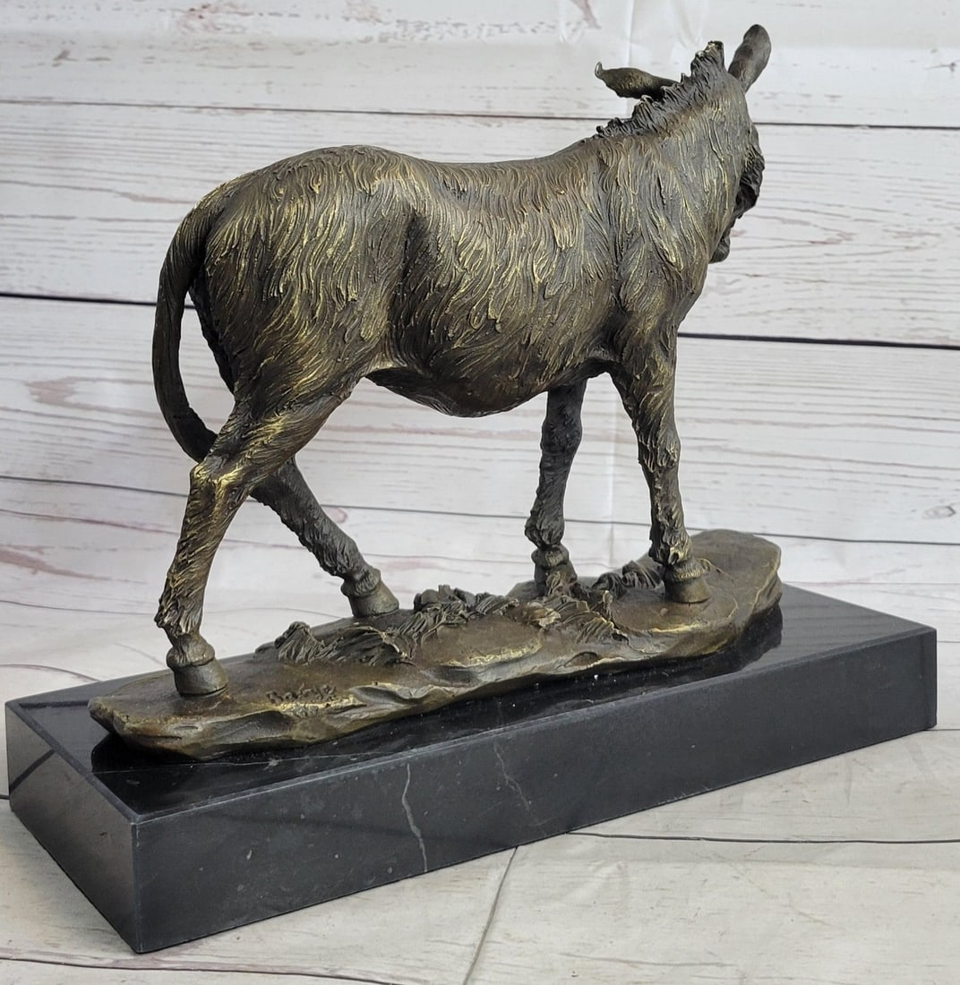 Donkey Bronze Sculpture - 5