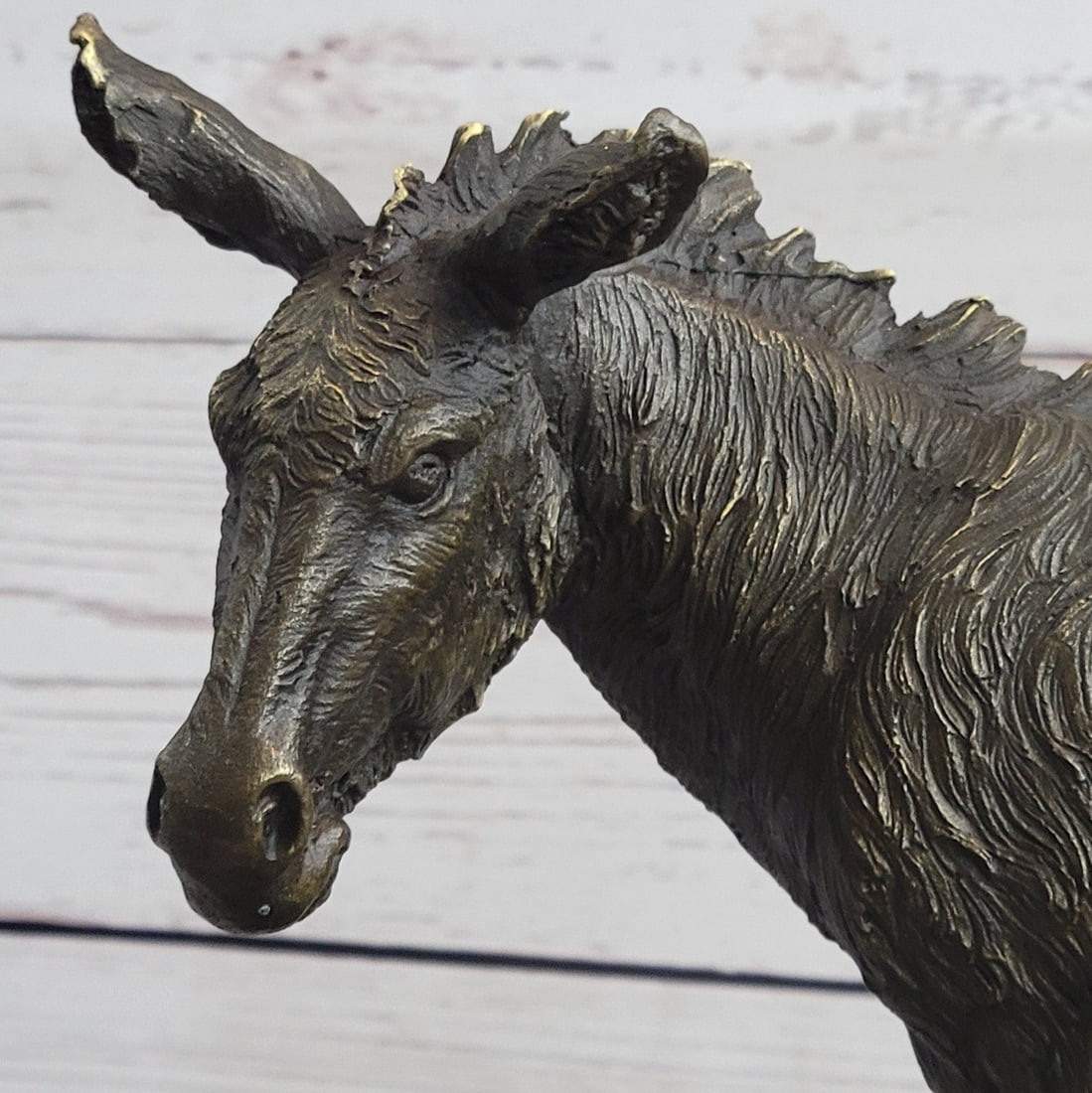 Donkey Bronze Sculpture - 7