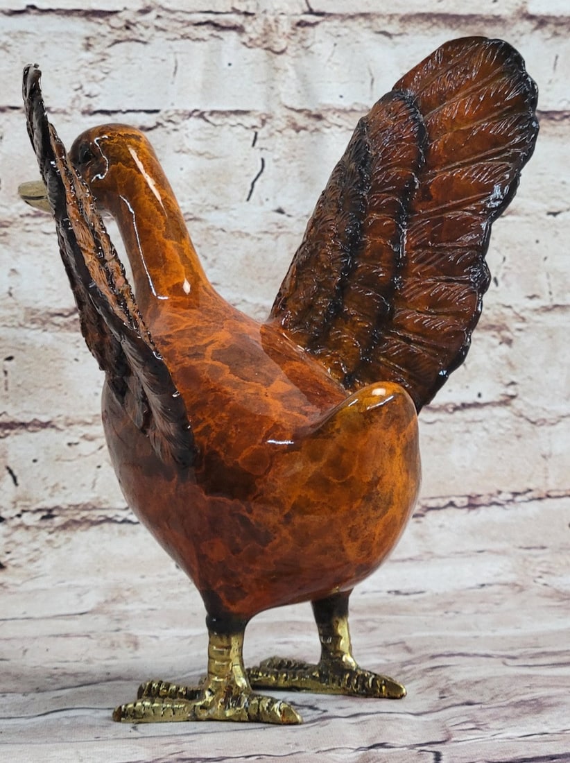 Duck Bronze Figurine - 5
