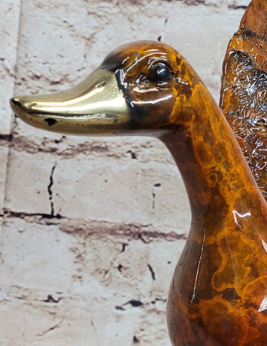 Duck Bronze Figurine - 6