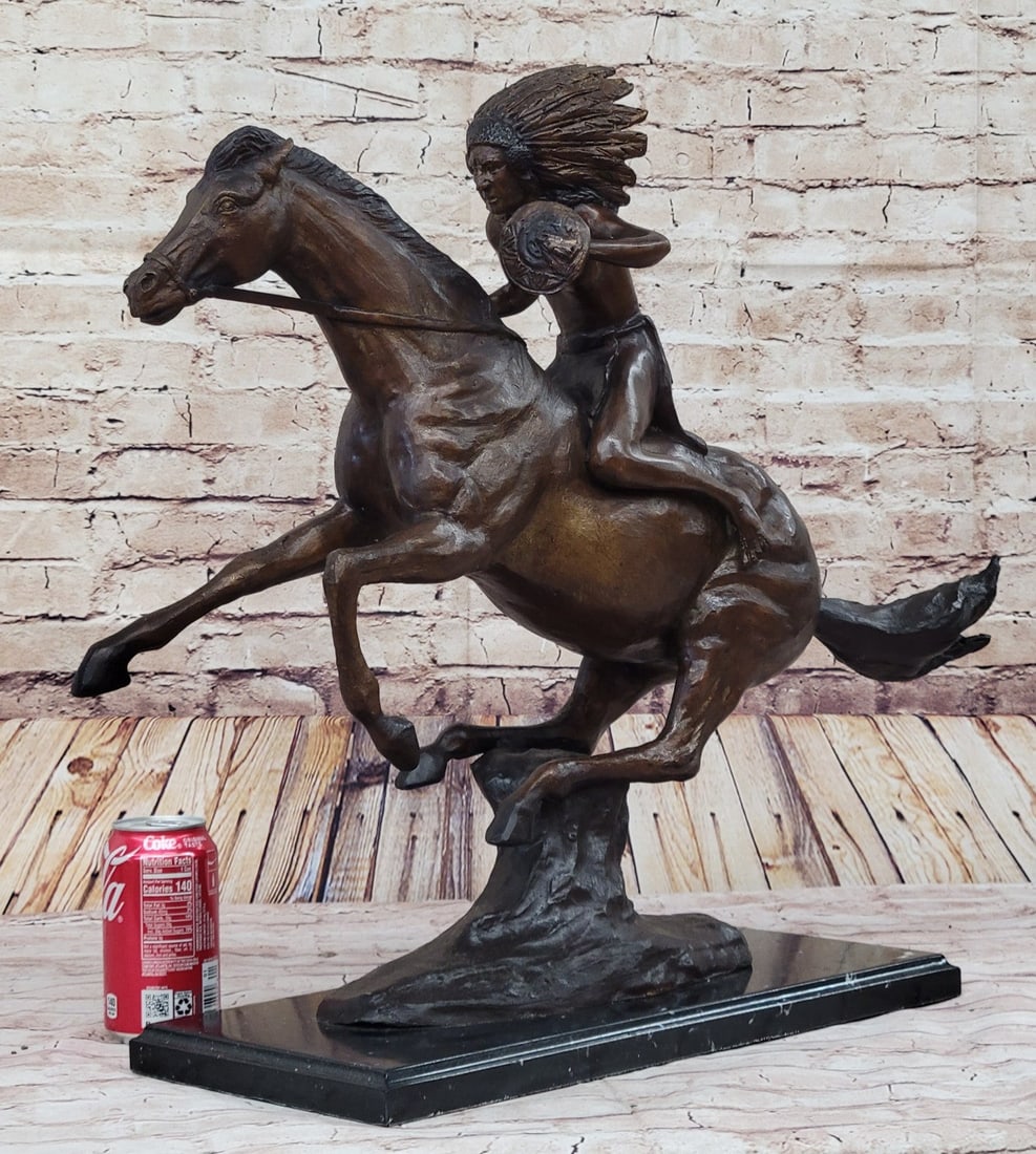 Warrior Bronze Sculpture - 2