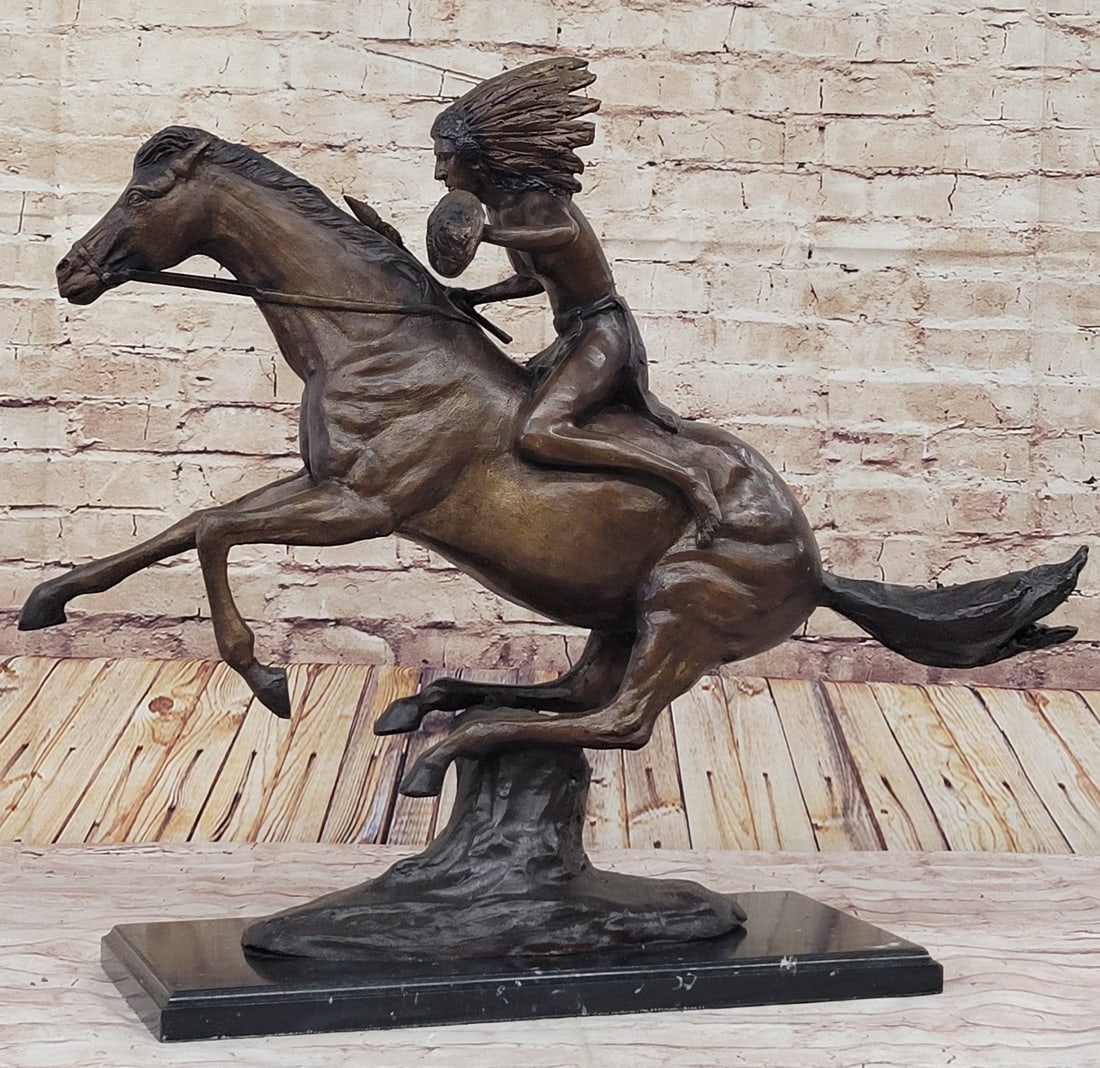 Warrior Bronze Sculpture - 3