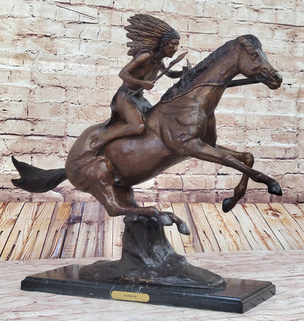 Warrior Bronze Sculpture - 5