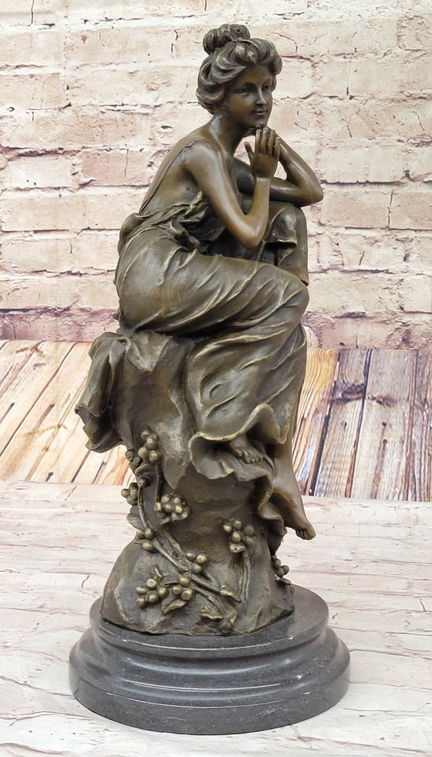 Female Bronze Statue - 3