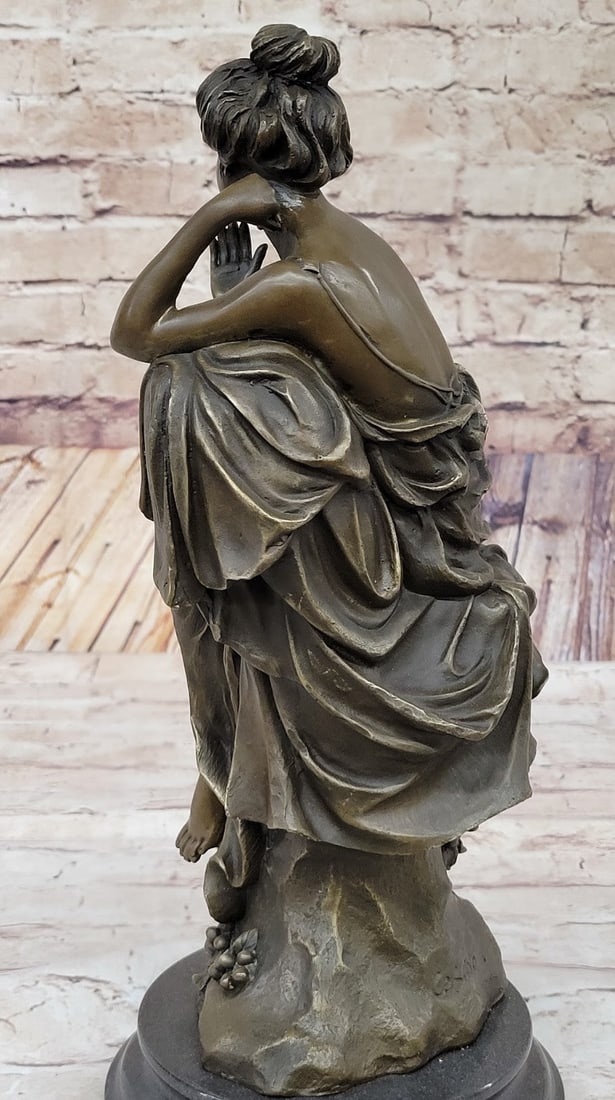 Female Bronze Statue - 9