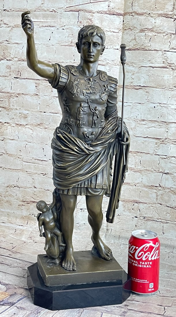 Julius Caesar Bronze Sculpture - 2