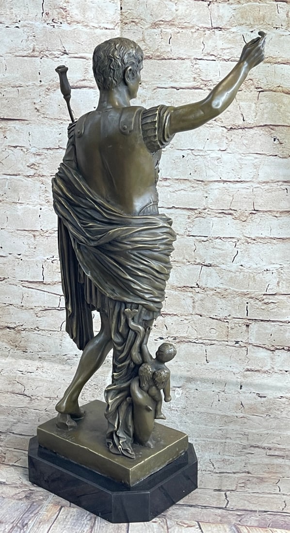Julius Caesar Bronze Sculpture - 3