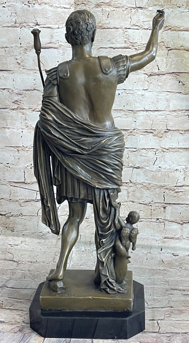 Julius Caesar Bronze Sculpture - 4