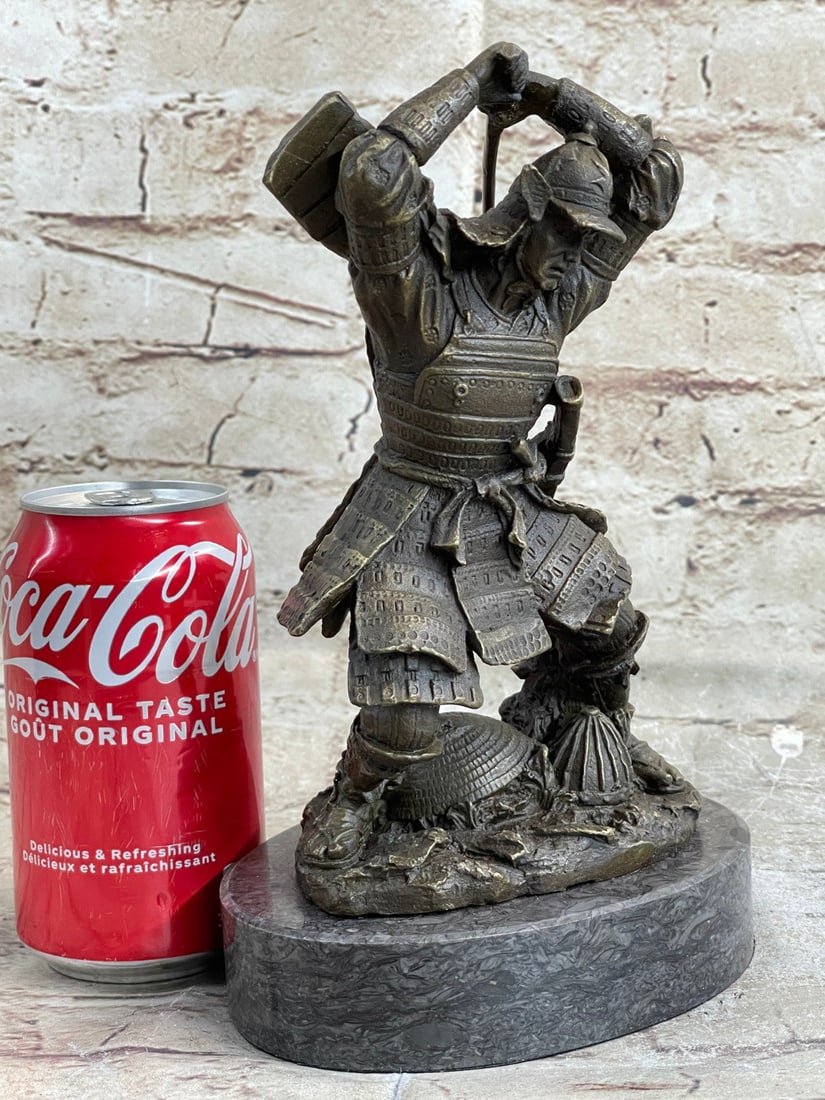 Samurai Bronze Figurine - 2