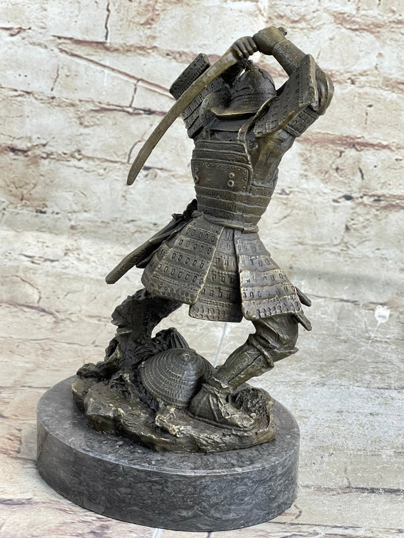 Samurai Bronze Figurine - 5