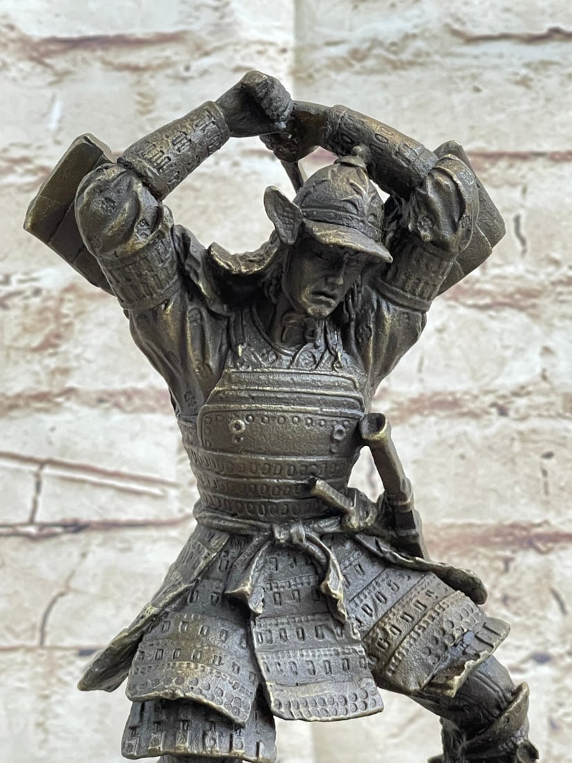 Samurai Bronze Figurine - 6