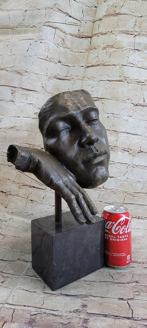 Resting Man Bronze Statue - 2