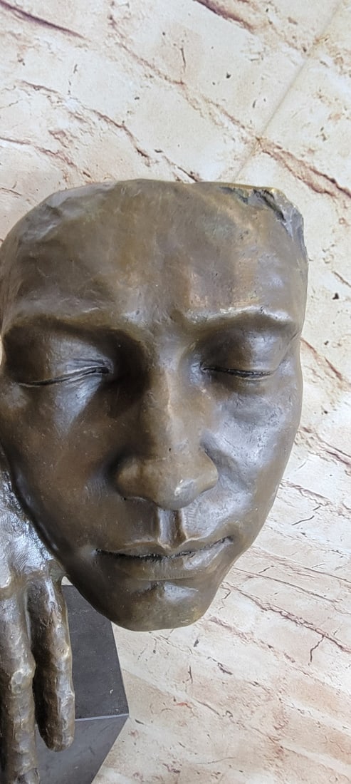 Resting Man Bronze Statue - 6