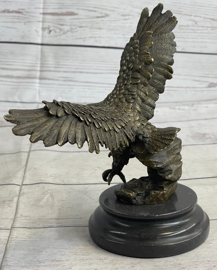 Eagle Bronze Sculpture - 7