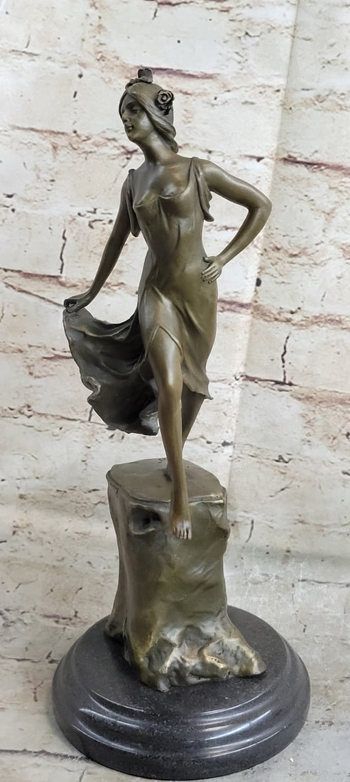 Dancer Bronze Sculpture - 3