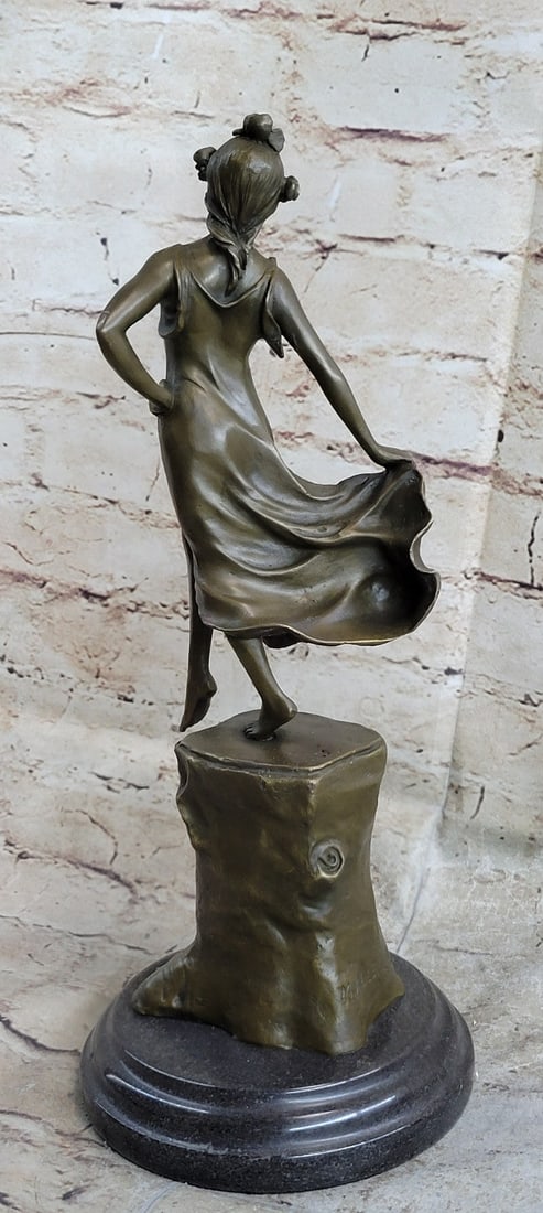 Dancer Bronze Sculpture - 4