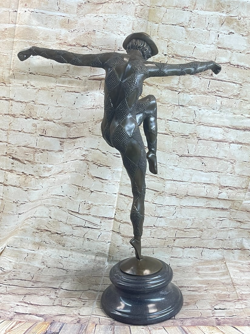 Dancer Bronze Sculpture - 3