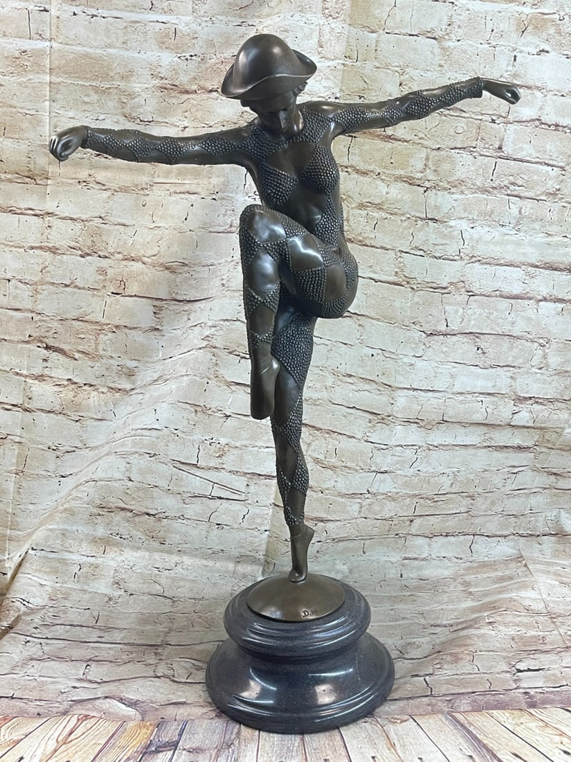 Dancer Bronze Sculpture - 5