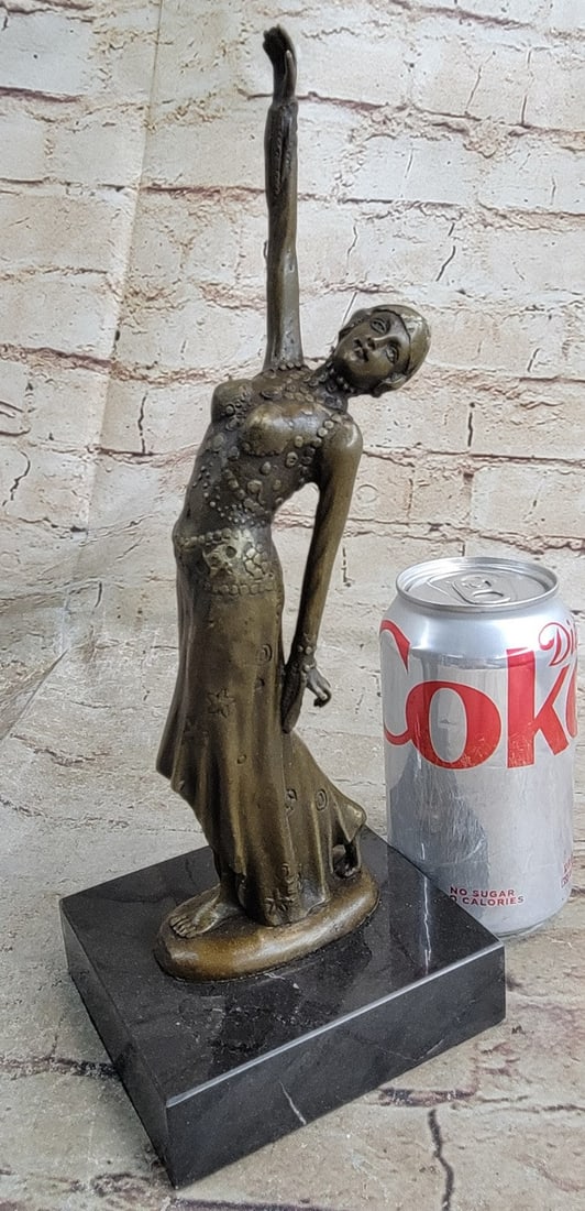 Belly Dancer Bronze Sculpture - 2