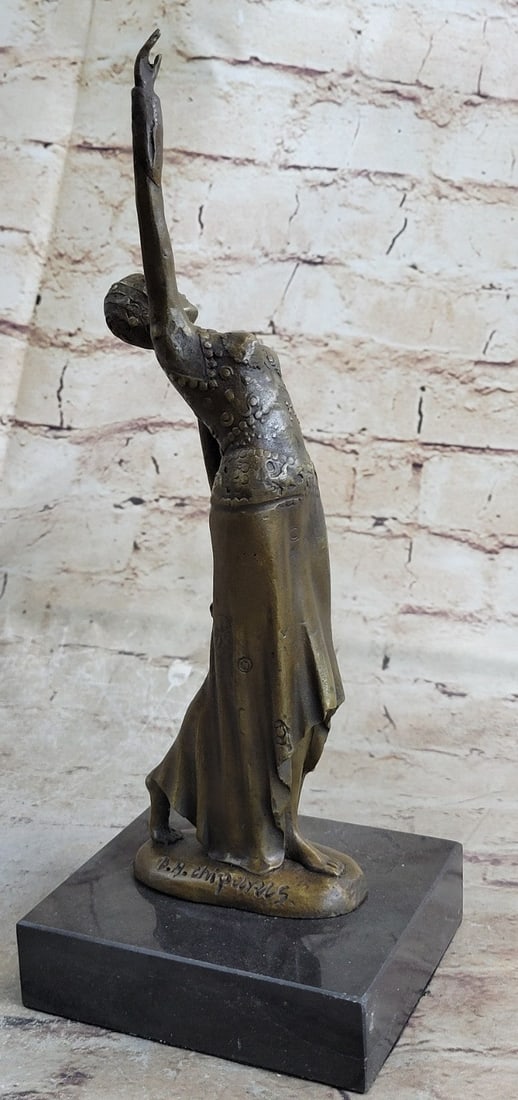 Belly Dancer Bronze Sculpture - 5