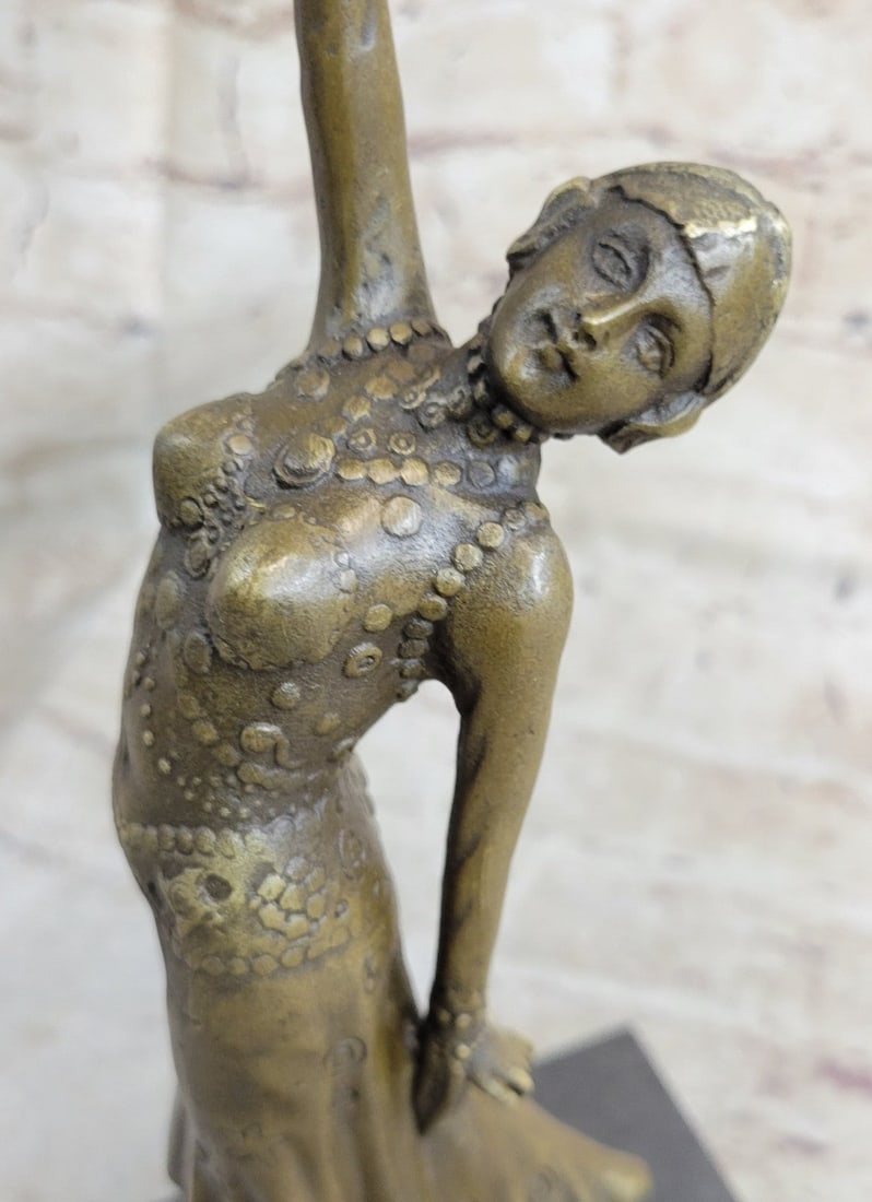 Belly Dancer Bronze Sculpture - 6