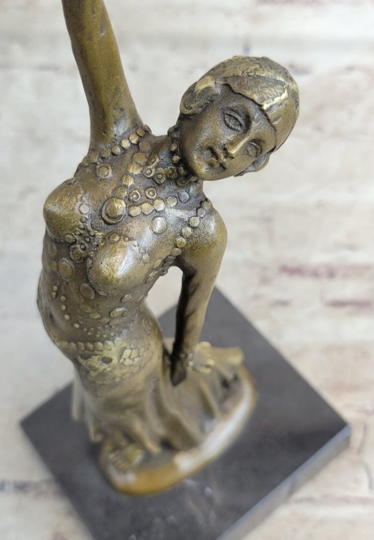Belly Dancer Bronze Sculpture - 7