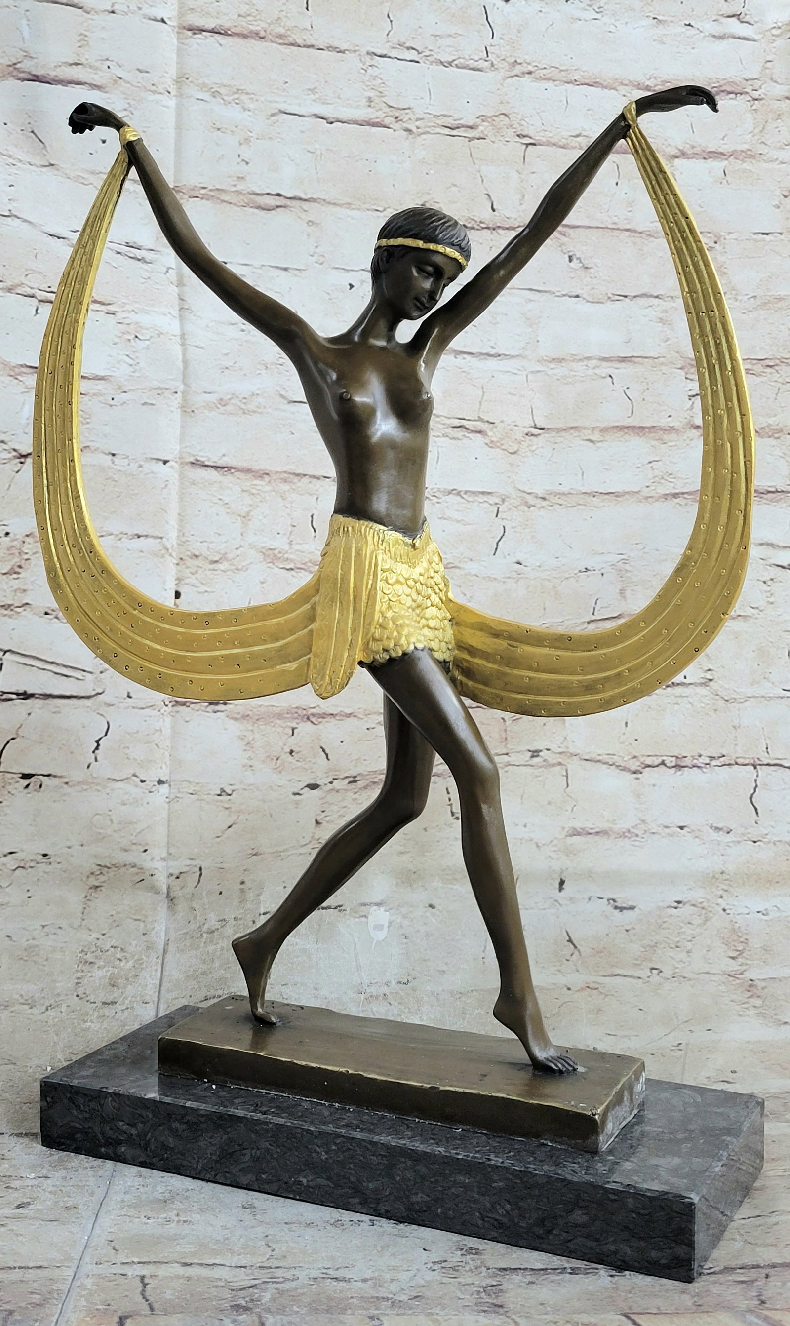 Dancer Bronze Figurine - 3