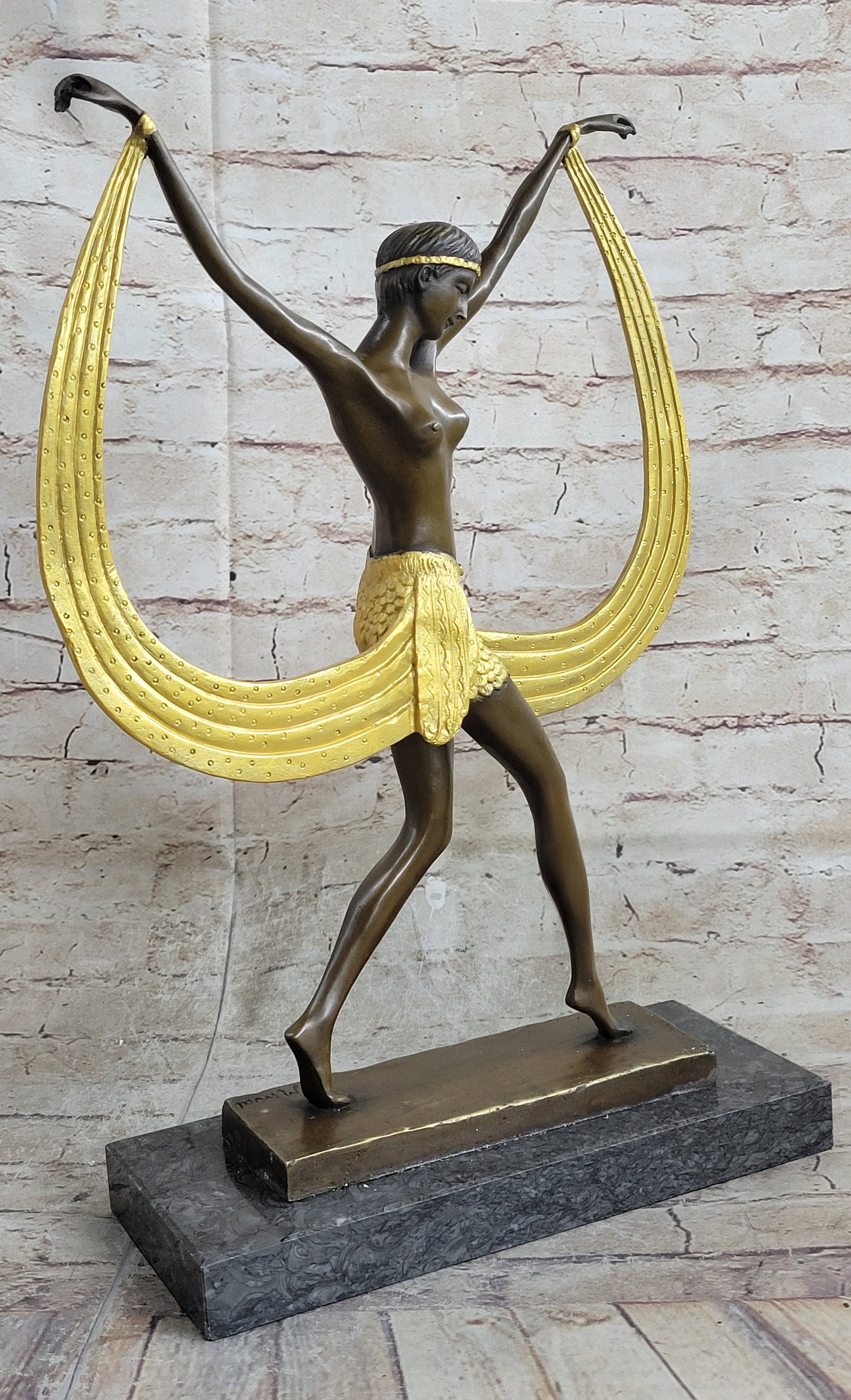 Dancer Bronze Figurine - 4