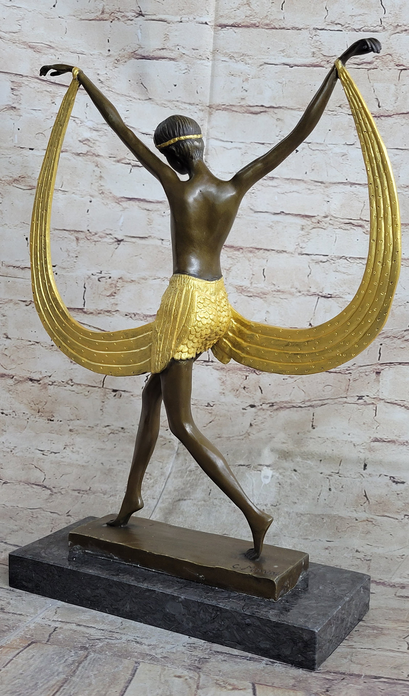 Dancer Bronze Figurine - 5