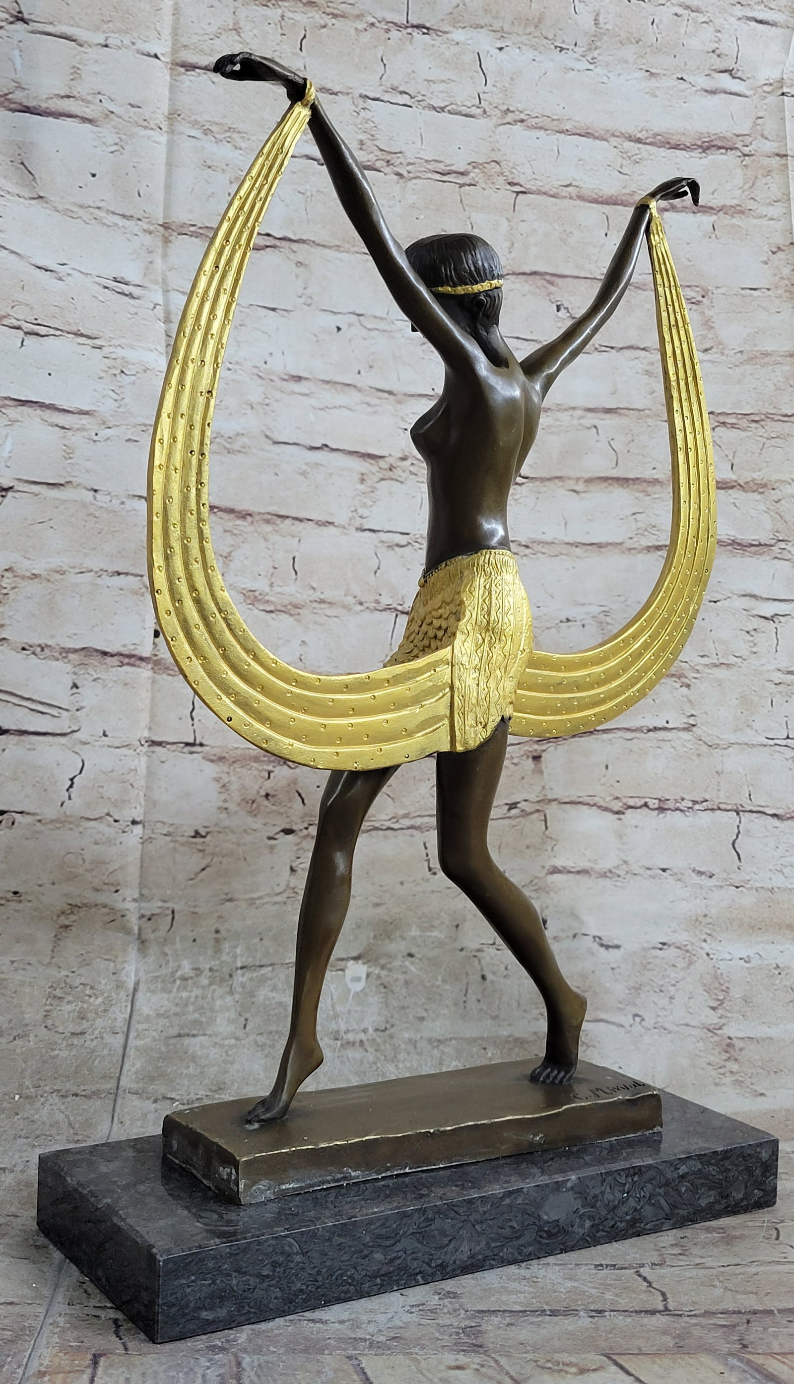 Dancer Bronze Figurine - 6