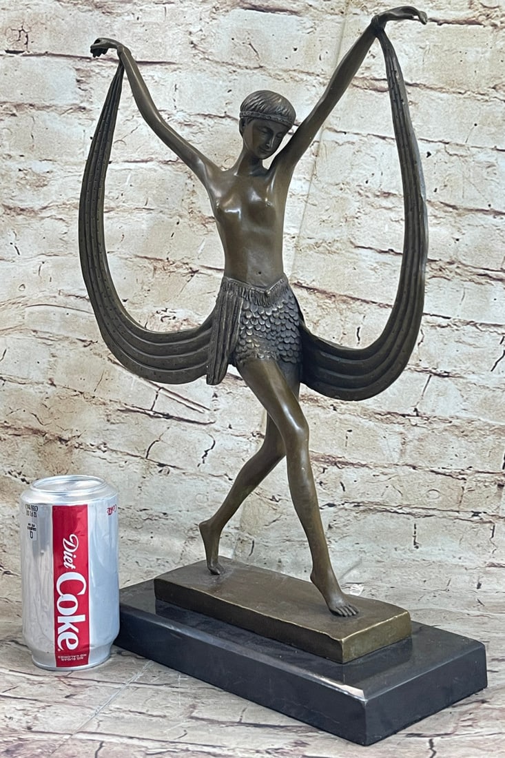 Dancer Bronze Figurine - 2