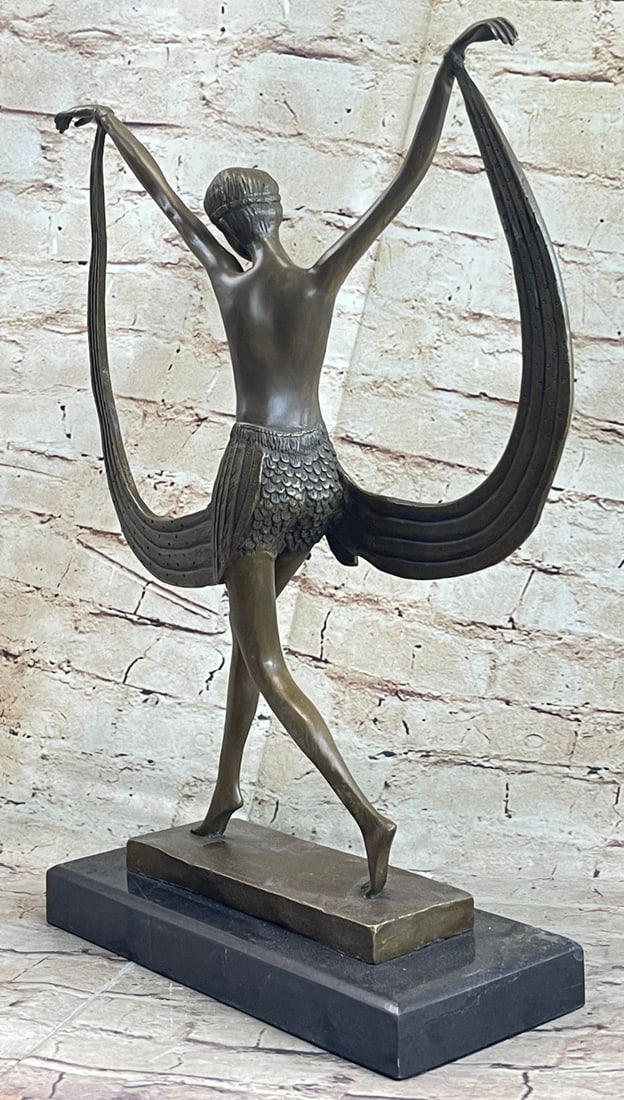 Dancer Bronze Figurine - 5
