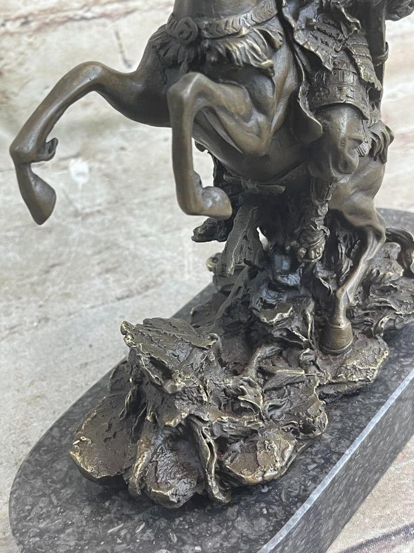 Samurai Bronze Sculpture - 9