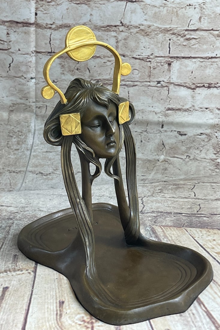 Candy Dish Bronze Sculpture - 3